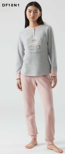 Pigiama donna invernale eco - pigiama,