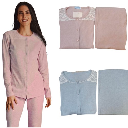 Pigiama donna aperto - , cotone