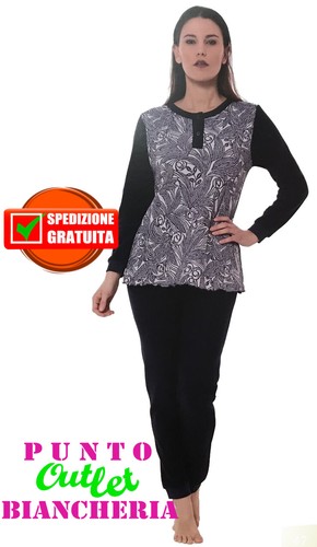 Pigiama donna invernale - donna,
